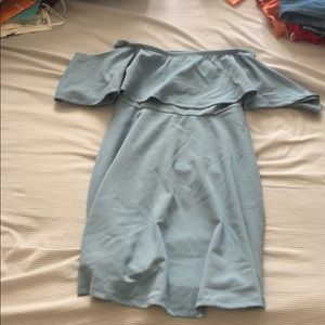 Off the shoulder dress